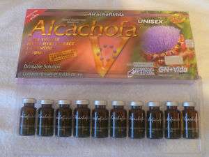 GN+VIDA Alcachofa 30 Ampolletas Autorizadas para 1 Mes  