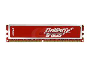    Crucial Ballistix Tracer 2GB 240 Pin DDR2 SDRAM DDR2 800 