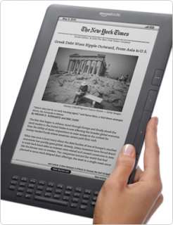  Kindle DX, Free 3G, 9.7 E Ink Display, 3G Works Globally 