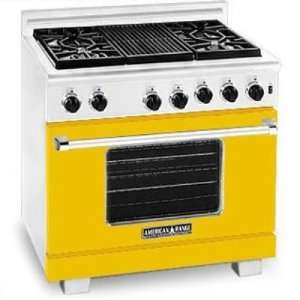   Pro Style Freestanding Natural Gas Range 4 Sealed Burners Kitchen