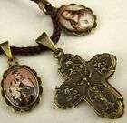 Antique Gold Miraculous Visor Clip Catholic Medal items in Needzo 