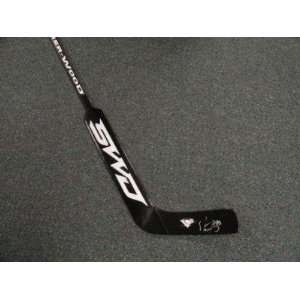Marc Andre Fleury Autographed Hockey Stick   Goalie   Autographed NHL 