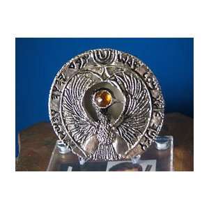   of Ra, Egyptian Headpiece, Antique Silver, Solid Metal Toys & Games