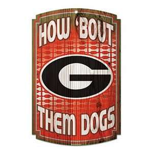 Georgia Bulldogs Wood Sign Graphics Antique Matte Finish 
