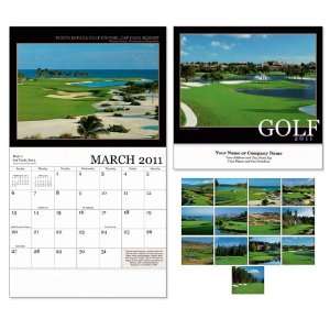  Promotional Golf Stapled Appointment Calendar (100 