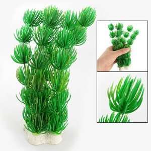   Base Green Artificial Water Plant Decor for Fish Tank