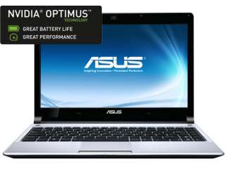 ASUS U35JC A1 13.3 Inch Silver Aluminum Laptop 10 Hours Life 1GB 