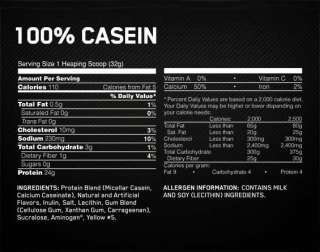  Optimum Nutrition 100% Casein Protein, Chocolate Supreme 4 