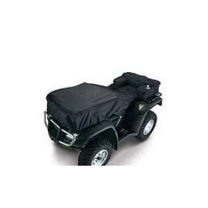   Black Deluxe ATV Rear Rack Bag and Cover, Fits most ATVs Automotive