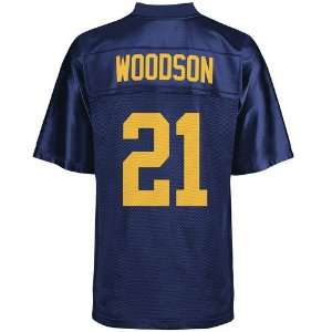   Jerseys 21# Woodson Blue NFL Authentic Jersey Size 48 56 Sports Jersey
