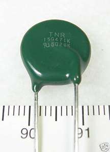 5pc TNR15G471K Metal Oxide Varistor 300VAC 385VDC ±10% φ15mm TNR 