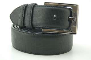   Leather Dress Mens Belt Designer Auto Lock Buckle Adjustable 5071