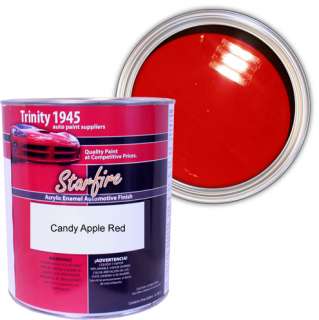 Gallon Candy Apple Red Acrylic Enamel Auto Paint  