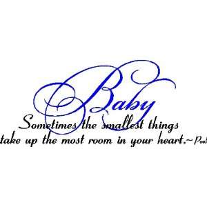  BABYWALL SAYINGS WORDS BABY QUOTES LETTERING ART, CREME 