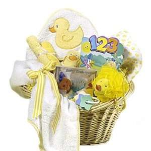  Bath Time for Baby Newborn Gift Basket Baby