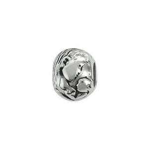   Baby Sterling Silver Charm Bead for European Bead Bracelets Jewelry