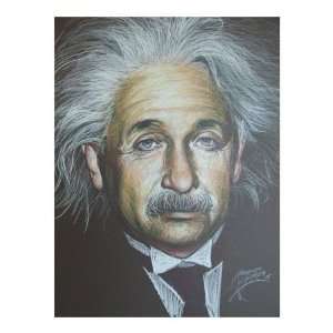  Einstein Giclee Poster Print