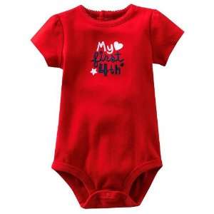  Carters My First Fourth of July Baby Infant Onesie Newborn Baby