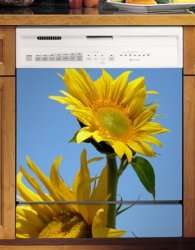 Appliance Art Sunflower Magnetic Dishwasher Cover Small  