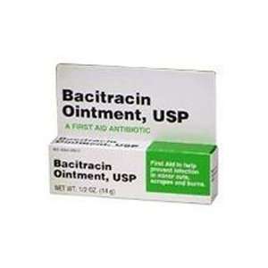  45802000000 Bacitracin Ointment 1/2oz w/O Zin 144 Per Case 