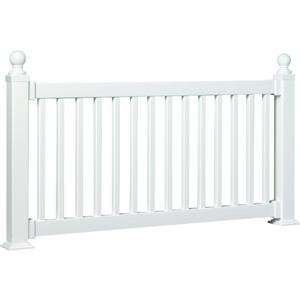   DW310 T Rail Section With Square Baluster Patio, Lawn & Garden