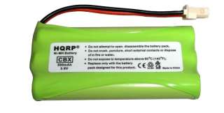 HQRP Phone Battery fits VTech 5145 5146 BT5872 LS5105 884667818983 