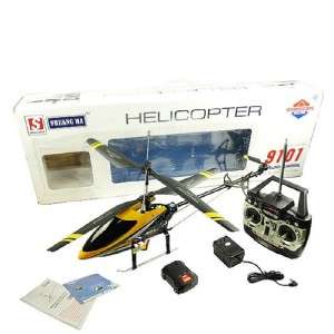 Double Horse 9101 RC HELICOPTER 3.5channel Metal Frame w/GYRO Yellow 