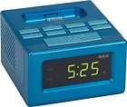 Bedside RCA RC130iBL Clock Radio w/ Built in Dock for iPod 4G//iPhone