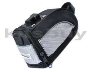   Bike Bicycle outdoor saddle Grey Pouch Seat carry Bag 01  
