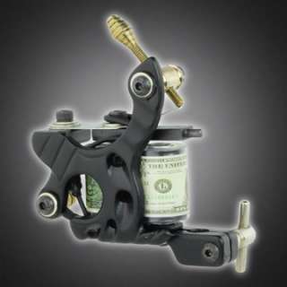   Tattoo Machine for Liner   Dual 10 Wrap Coils with one dollar design