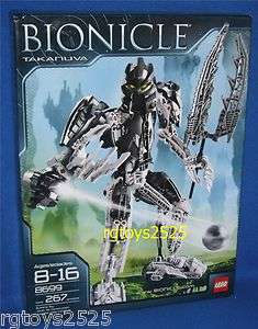 BIONICLE Takanuva # 8699 New 267 Pieces Lego  