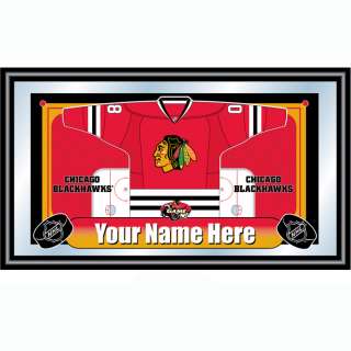 NHL Chicago Blackhawks Frame Personalized Jersey Mirror 886511021761 