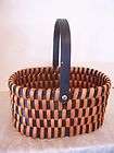 black wicker baskets  