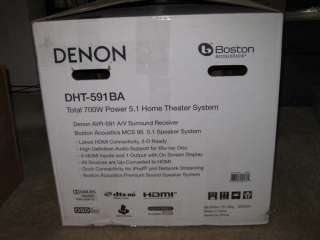 Denon DHT 591BA Home Theater System 883795001625  