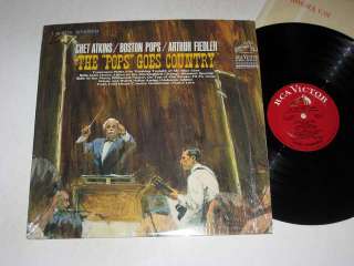 CHET ATKINS & BOSTON POPS Pops Goes Country RCA Shrink  