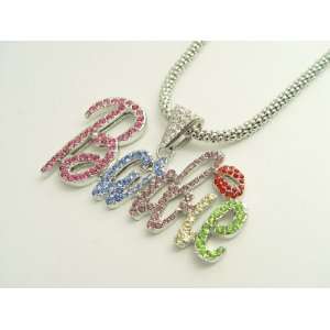  Nicki Minaj Barbie Necklace (Multi color) Jewelry