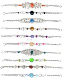 10   Murano Glass Bracelets