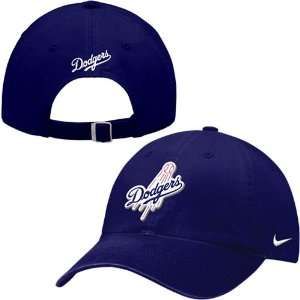  Nike L.A. Dodgers Royal Blue Ligature Stadium Hat Sports 