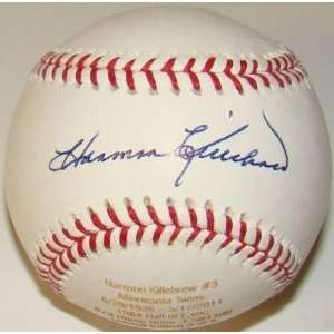   Signed Ball   LTD 3 STAT   Autographed Baseballs