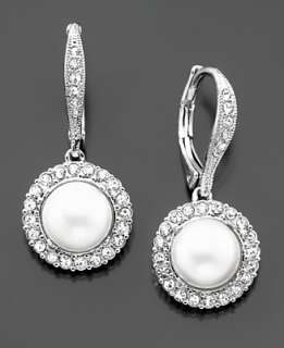 Eliot Danori Earrings, Glass Pearls