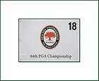 PGA Championship 2012 Pin Flag Kiawah Island   Matted and Frame 