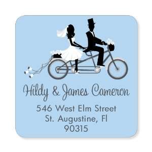 Tandem Bike Ride Bermuda Stickers