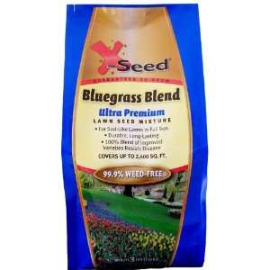  X SEED, INC 3 Lb Ultra Premium Bluegrass Blend Lawn Seed 