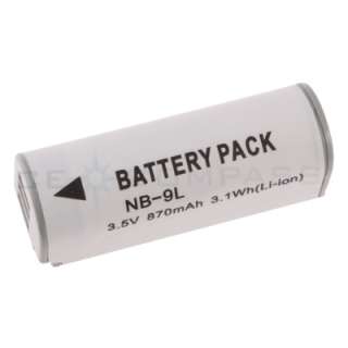 NB 9L Battery For Canon PowerShot SD4500 IS IXUS 1000HS IXY 50S  