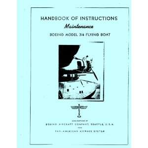  Boeing B 314 Aircraft Maintenance Manual Boeing Books
