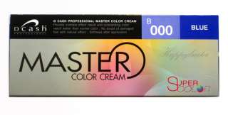 Dcash Master Permanent Color Cream BLUE Hair Dye   B000  