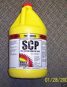 Carpet Cleaning Pros Choice SCP Soil Crystallizing  