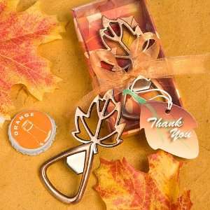   Magic Collection leaf design bottle openers