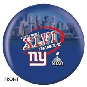  New York Giants Super Bowl Champions Bowling Ball  Version 