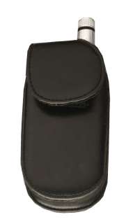 Cell Phone With Leather Case 3oz Flask  